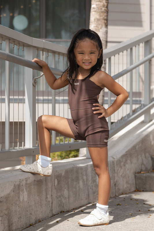 Rhya Romper (Keiki): Cocoa