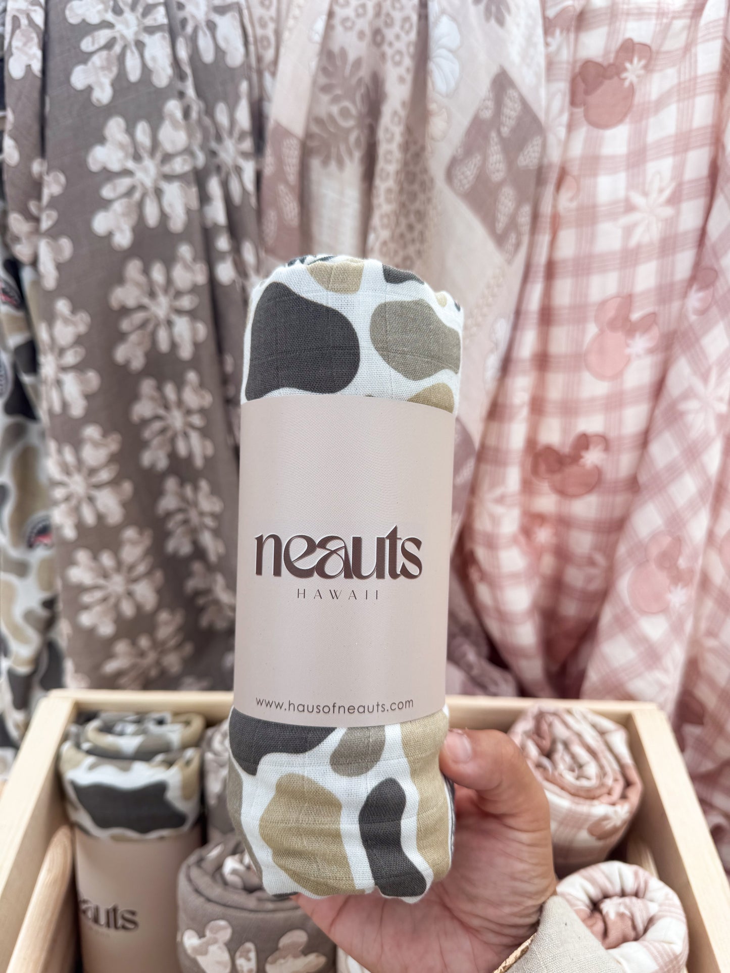 Shark Camo Swaddle/Pareo