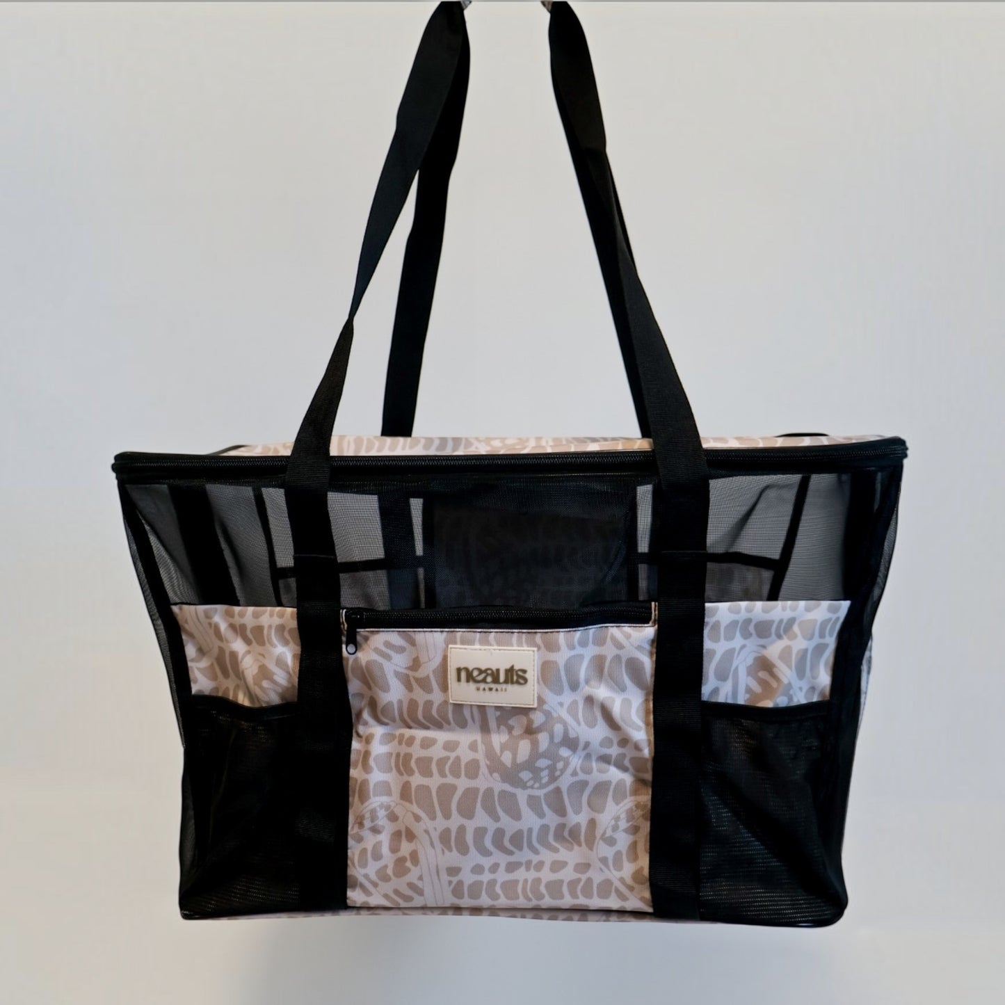 Fold Flat Carry All Tote: Seashell