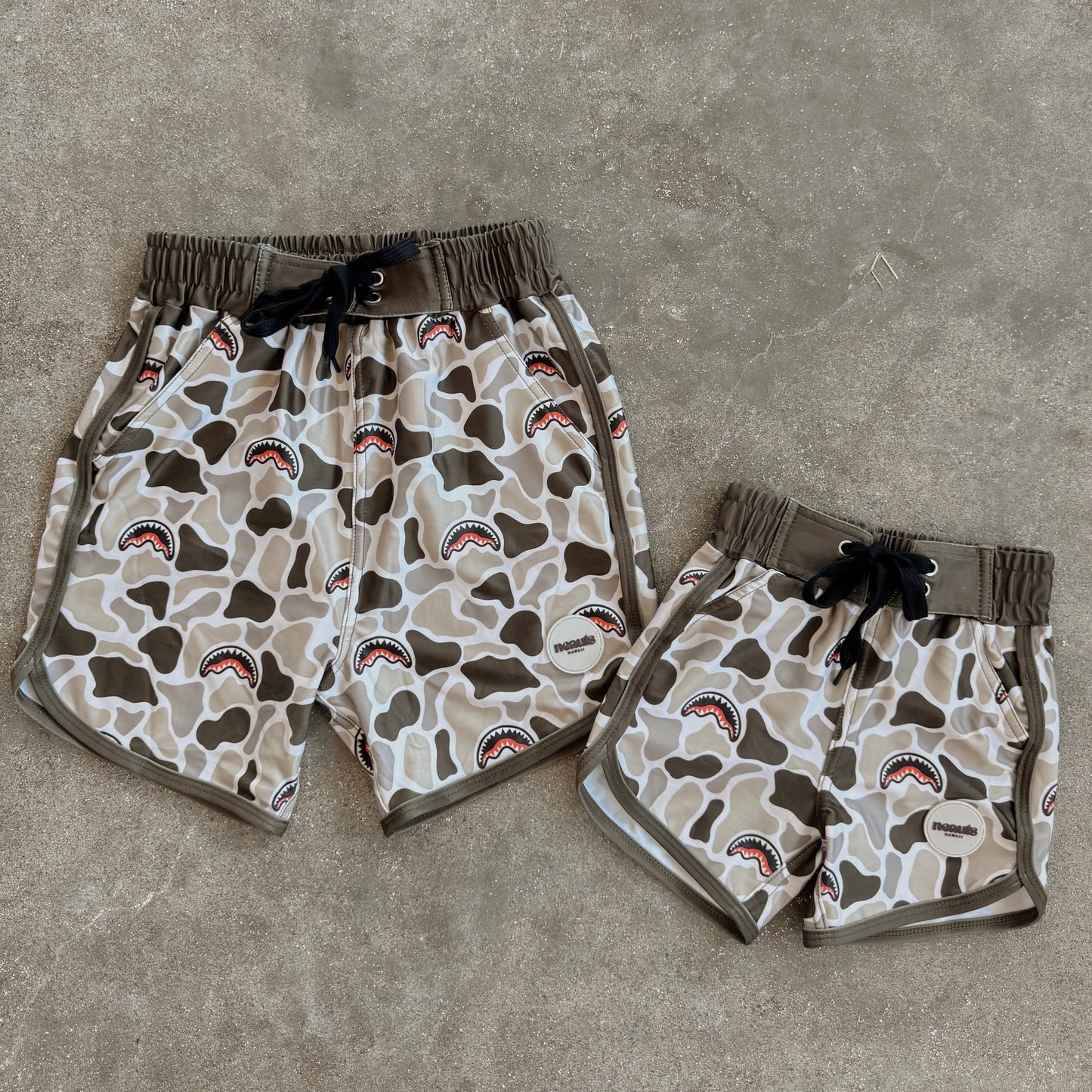 Shark Camo Swimshorts