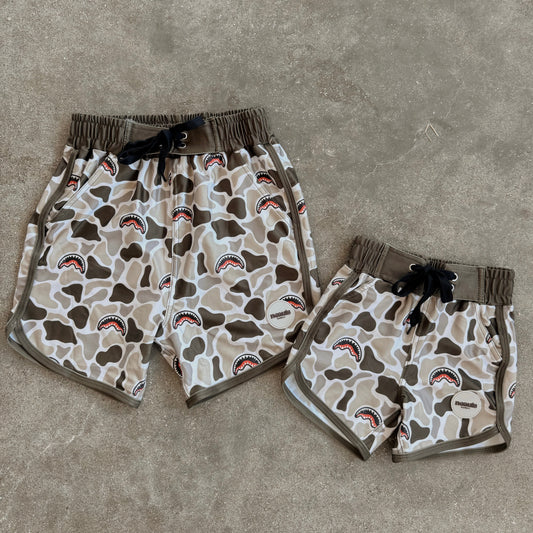 Shark Camo Swimshorts