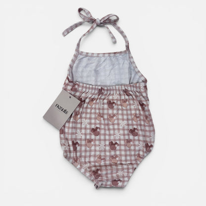 Halter Bodysuit- Palaka Minnie