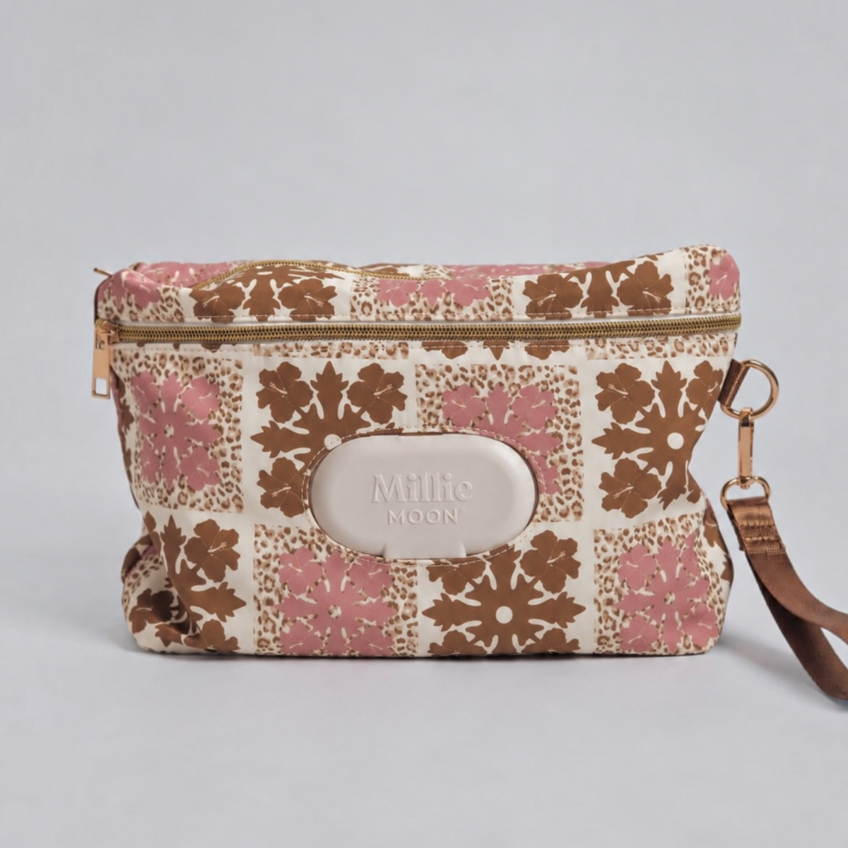 Wipes Clutch: Cheetah Quilt